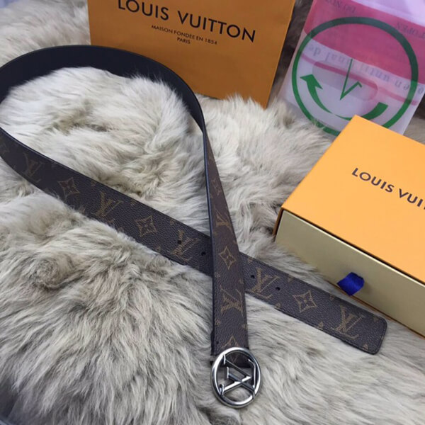 ルイヴィトンスーパーコピー サンチュール・LV サークル リバーシブルM9935U